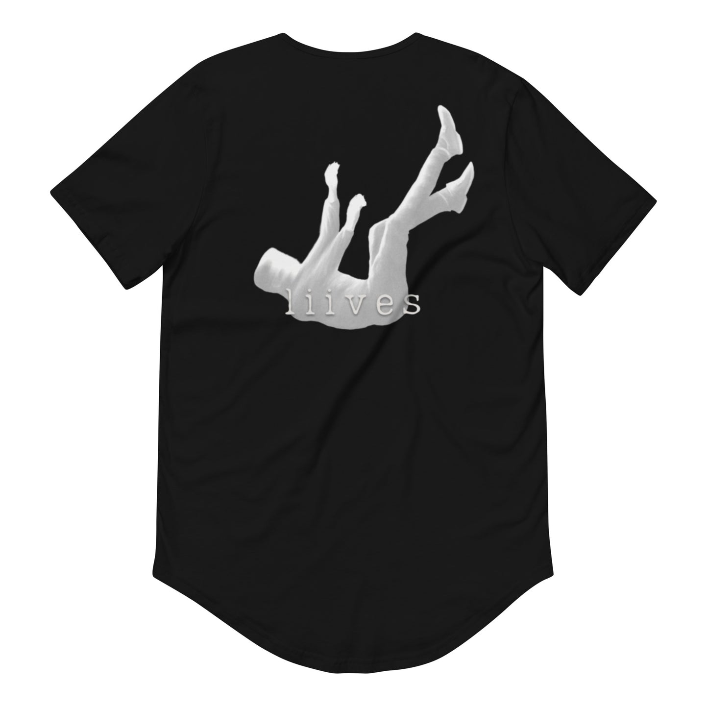 "Falling" Men's Longline Tee