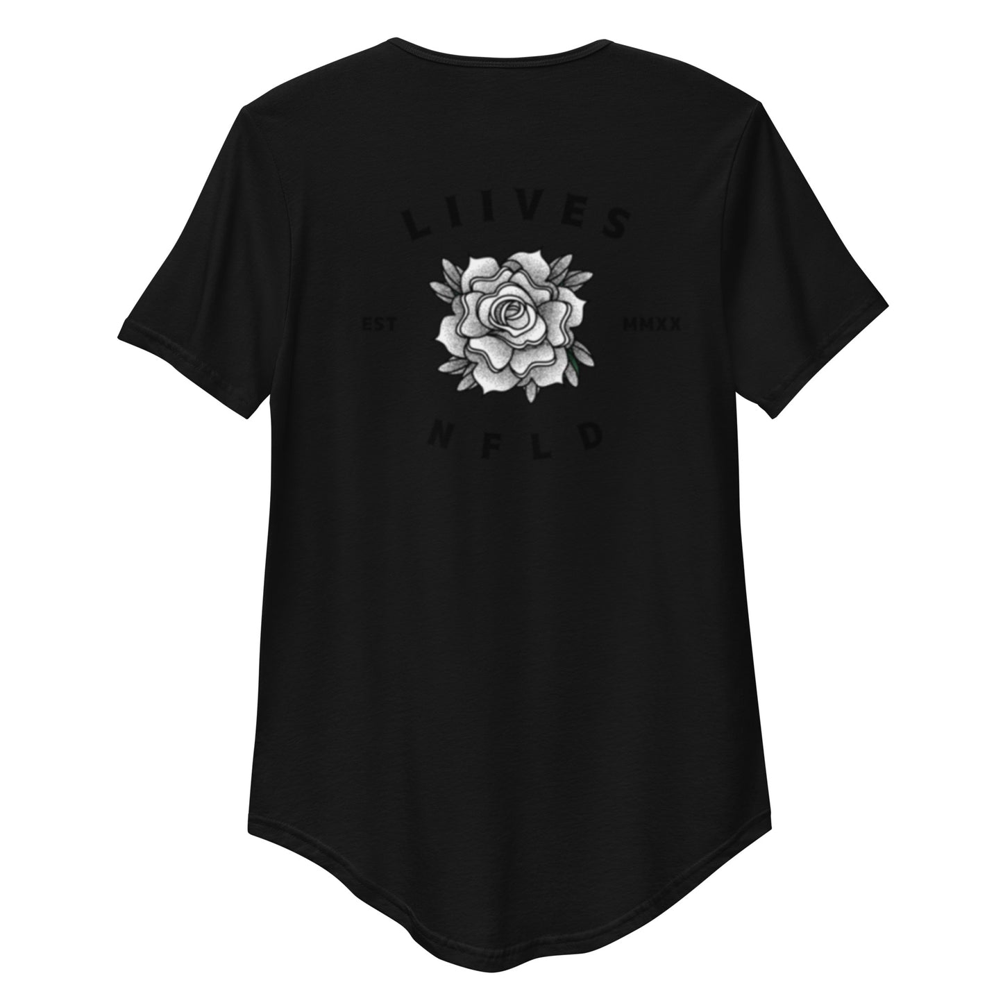 "Rose" Men's Longline Tee