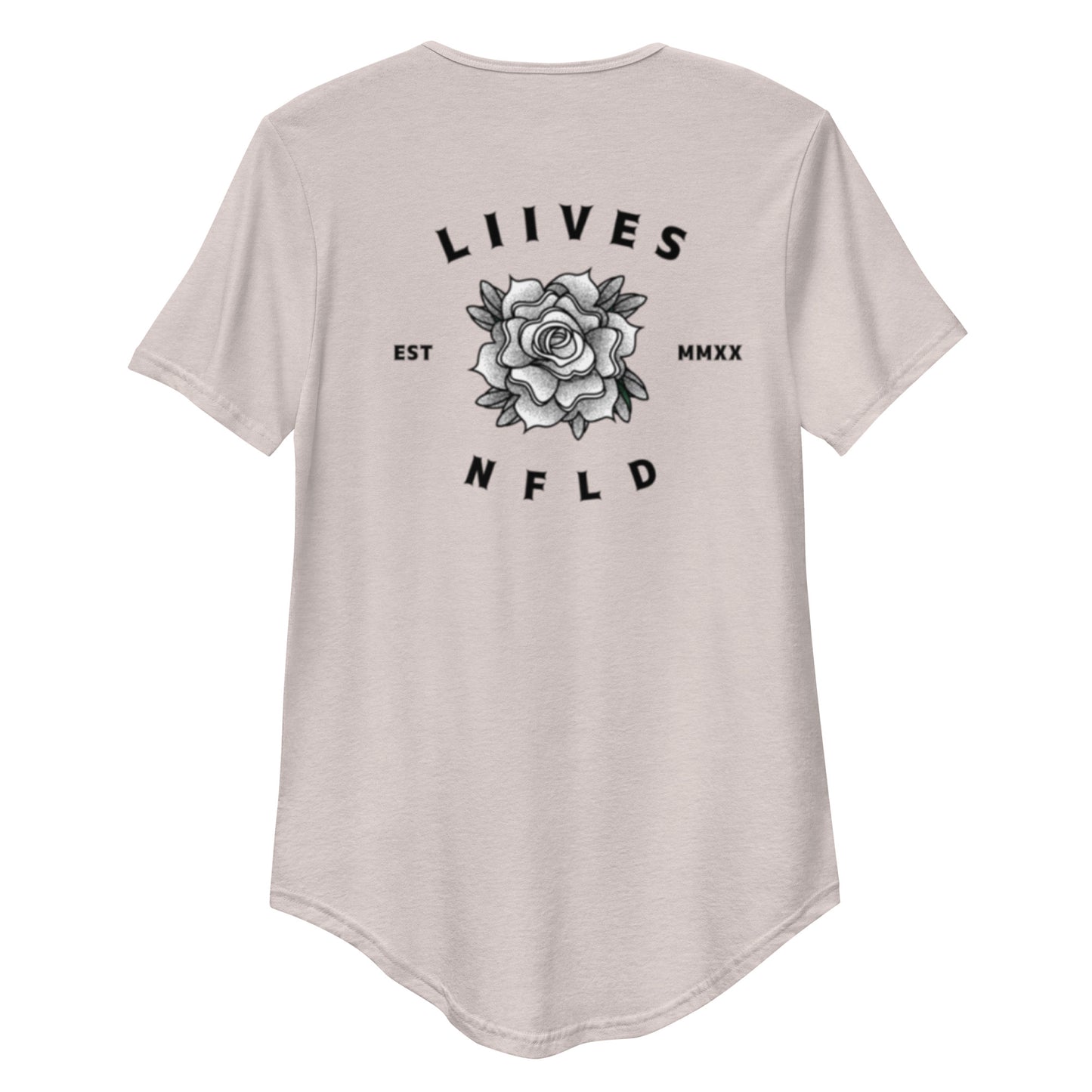 "Rose" Men's Longline Tee