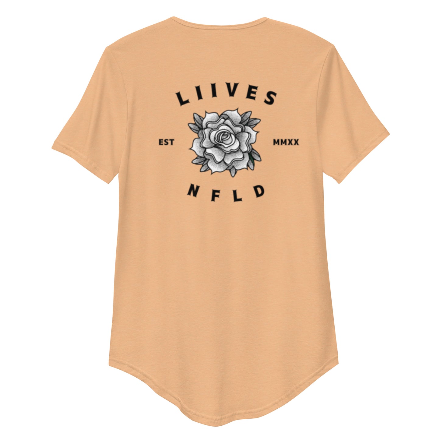 "Rose" Men's Longline Tee