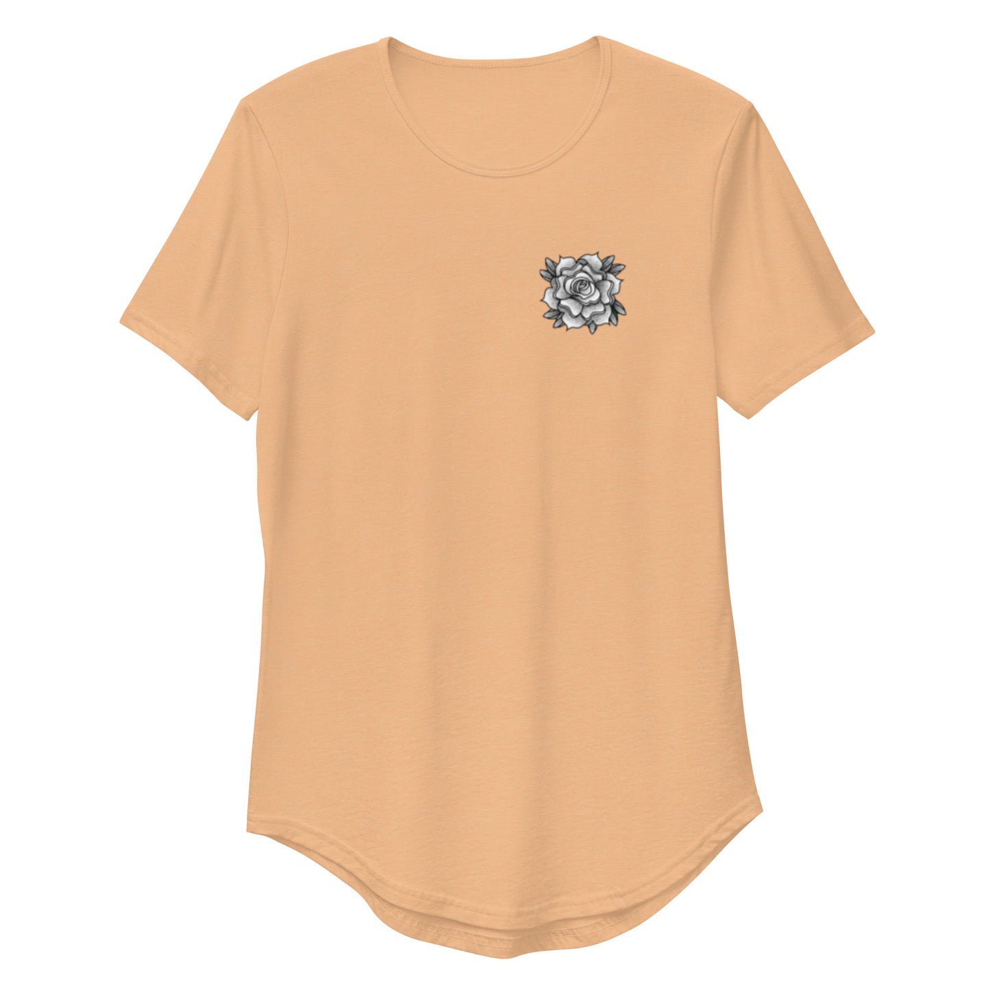 "Rose" Men's Longline Tee